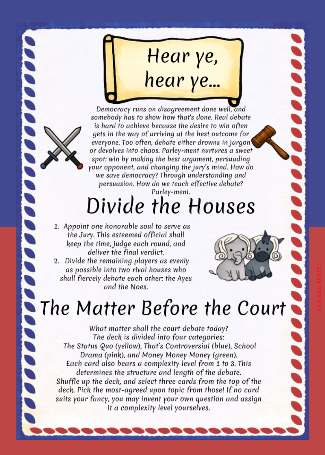 Parleyment: The Better Debate Game